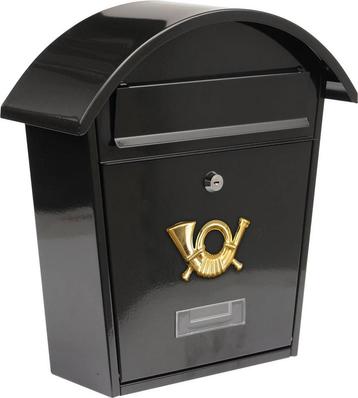 VOREL Brievenbus Zwart met 2 sleutels - 380x320x105 mm beschikbaar voor biedingen