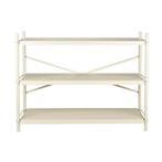 *WOONWINKEL* Dutchbone Iron Lage Stellingkast Beige, Huis en Inrichting, Verzenden, Nieuw
