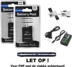 PSP 2000 / 3000 STARTSET   2x batterij + oplader + kaart, Spelcomputers en Games, Nieuw