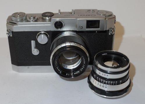 Canon VT - 1956 - incl. 2 lenzen - in goede staat - werkend, Audio, Tv en Foto, Fotocamera's Analoog