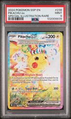 Pikachu ex (SSP 238) – PSA 9, Ophalen of Verzenden, Nieuw