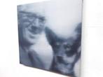 Erwin van Krey - Man and dog, Antiek en Kunst