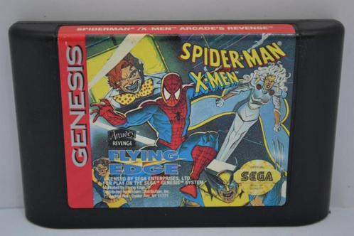 Spider-man - X-men (GENESIS), Spelcomputers en Games, Games | Sega, Zo goed als nieuw, Verzenden