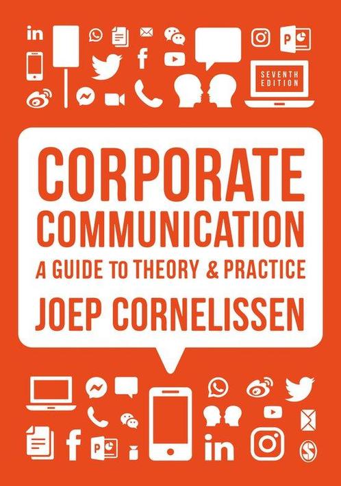9781529600025 Corporate Communication Cornelissen, Joep P., Boeken, Economie, Management en Marketing, Nieuw, Verzenden