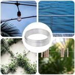 vidaXL Hek binddraad Zilver 33 m Warm verzinkte draad, Tuin en Terras, Verzenden, Nieuw