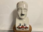 sculptuur, Phrenology hoofd tattoo variant. - 28.5 cm -