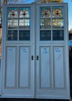 25 sets kamer en suite deuren met en zonder glas, Doe-het-zelf en Verbouw, Deuren en Horren, Ophalen of Verzenden, Gebruikt, Glas