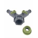 Benson Waterverdeler - Tuinslang Koppeling - 2-weg - Afsl..., Ophalen of Verzenden, Nieuw