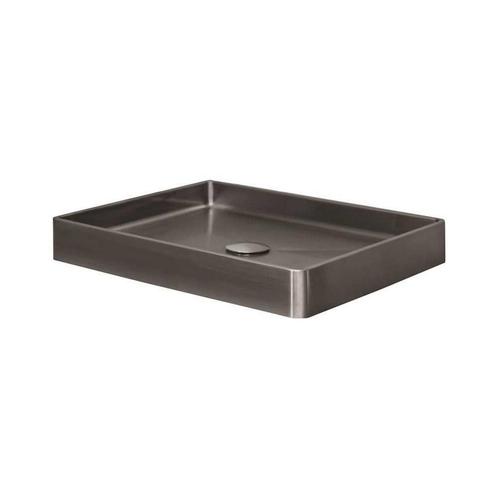 Waskom Lanesto Vanity 47x32x8 cm Gunmetal (excl kraan incl, Doe-het-zelf en Verbouw, Sanitair, Ophalen of Verzenden