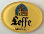 Occasion - Ovale taplens Leffe dubbel plat, Verzenden