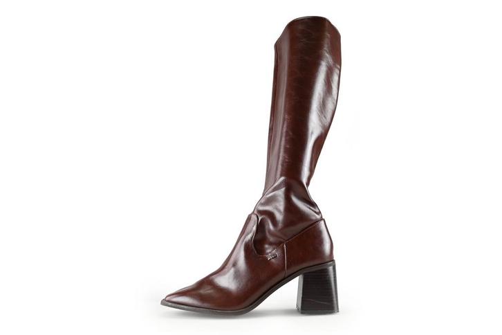 Mexx Laarzen in maat 41 Cognac | 10% korting, Kleding | Dames, Schoenen, Overige kleuren, Zo goed als nieuw, Hoge laarzen, Verzenden