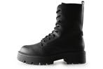 Shoecolate Veterboots in maat 38 Zwart | 10% extra korting, Kleding | Dames, Schoenen, Shoecolate, Verzenden, Zwart, Overige typen