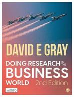 9781529704198 Doing Research in the Business World, Nieuw, Gray, Verzenden