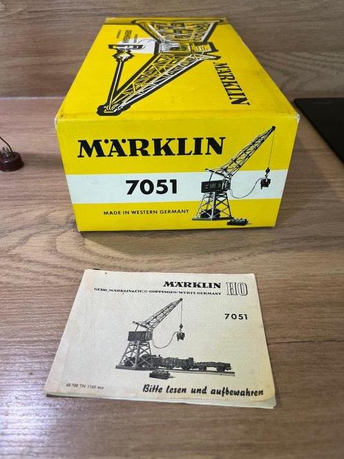 Märklin H0 - 7051 - Modeltreingebouwen (1) - Werkplaatskrik, Hobby en Vrije tijd, Modeltreinen | H0