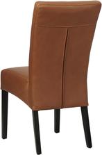 Cognac leren landelijke eetkamerstoel - Rancho Leer Cognac (, Huis en Inrichting, Stoelen, Overige kleuren, Nieuw, Leer, Ophalen of Verzenden