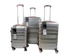 Libiao A07  Kofferset 3 Delig - 85l &  50l & 30l -  Zilver, Sieraden, Tassen en Uiterlijk, Koffers, Nieuw, Ophalen of Verzenden