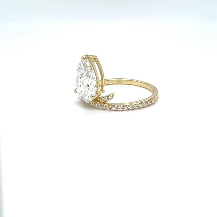 Zonder Minimumprijs - Ring - 14 karaat Geel goud - 2.31ct., Sieraden, Tassen en Uiterlijk, Ringen