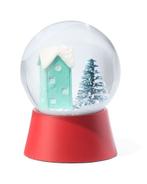 HEMA Sneeuwbol glas groot van €7.59 voor €6 sale, Diversen, Kerst, Verzenden, Nieuw