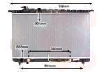 RADIATOR VOOR HYUNDAI SONATA 1999-2001 2531038050, Ophalen of Verzenden, Nieuw