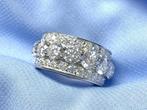 Veiling - Exclusieve alliance ring vol gezet met rijen aan b, Sieraden, Tassen en Uiterlijk, Ringen, Nieuw