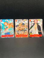One Piece - 3 Card - One Piece - Shnaks,Ace,Nami Mini card 3, Hobby en Vrije tijd, Verzamelkaartspellen | Overige, Nieuw