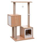 vidaXL Kattenkrabpaal met sisal krabmat 104 cm, Verzenden, Nieuw