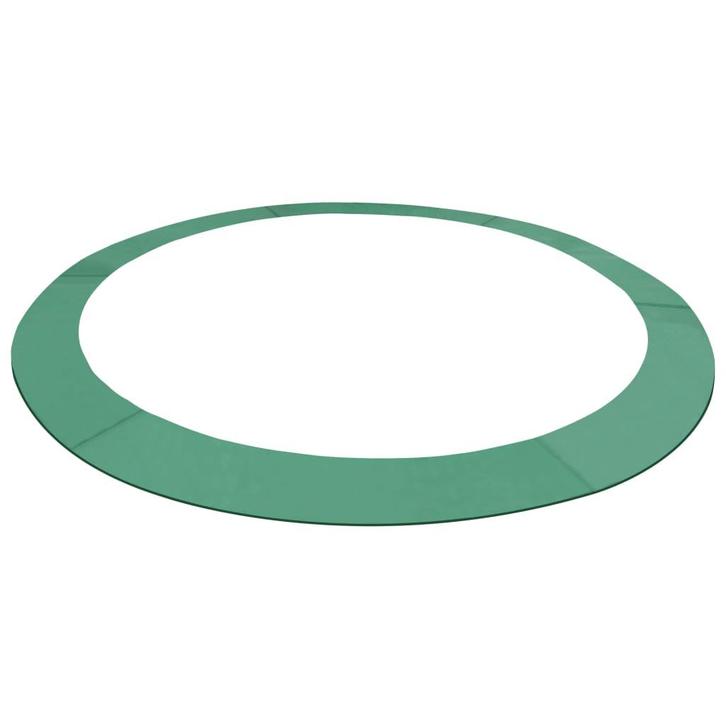 vidaXL Veiligheidsmat voor 4,26 m ronde trampoline PE groen, Kinderen en Baby's, Speelgoed | Buiten | Trampolines, Nieuw, Verzenden
