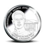 5 Gulden Curaçao en Sint Maarten 2016 Zilver Proof - George, Postzegels en Munten, Munten | Nederland, Verzenden