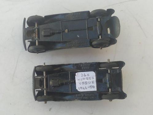 Dinky Toys - Model sportwagen (2) - Pre-War Original Issue -, Hobby en Vrije tijd, Modelauto's | 1:5 tot 1:12