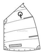 OPTIMIST CLUB TRAININGSZEIL -WINDESIGN-, Watersport en Boten, Ophalen of Verzenden, Nieuw, Zeilboot of Motorboot