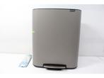 Brabantia Bo Prullenbak - 2 x 30 liter - Afvalscheiding -, Huis en Inrichting, Woonaccessoires | Prullenbakken, Verzenden, Zo goed als nieuw