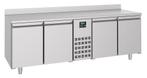 Combisteel Koelwerkbank | 632L | 4 Deuren (1/1 GN) | -2°c/+8, Witgoed en Apparatuur, Koelkasten en IJskasten, Ophalen of Verzenden