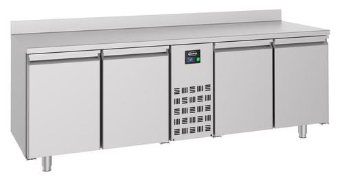Combisteel Koelwerkbank | 632L | 4 Deuren (1/1 GN) | -2°c/+8, Witgoed en Apparatuur, Koelkasten en IJskasten, Ophalen of Verzenden