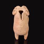 Amlash Pottery Ram Rhyton - Zeer zeldzaam! (Zonder