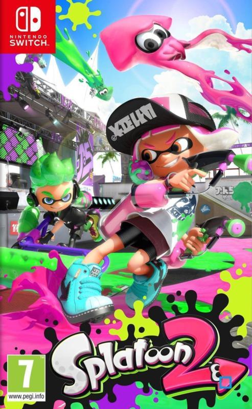 Splatoon 2 (Switch Games) (Nintendo Switch), Spelcomputers en Games, Games | Nintendo Switch, Zo goed als nieuw, Ophalen of Verzenden