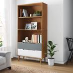 vidaXL Boekenkast MOLDE 85x35x170,5 cm massief grenenhout, Huis en Inrichting, Kasten | Boekenkasten, Verzenden, Nieuw