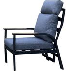 Kota lounge tuinstoel verstelbaar antraciet aluminium, Ophalen of Verzenden, Nieuw, Aluminium