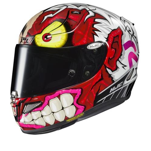 HJC RPHA 11 Two Face Dc Comics Wit Rood MC1SF Integraalhelm, Motoren, Kleding | Motorhelmen, Integraalhelm, Heren, XXL, Nieuw met kaartje