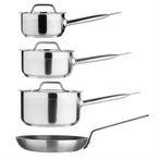 Nisbets |  essentials Cook Like A Pro 4-delige steelpan-..., Verzenden