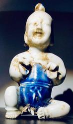 Wit en blauw porselein uit Zuid-China Figuur - 170 mm, Antiek en Kunst