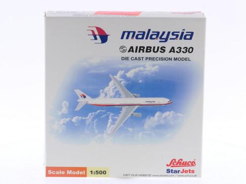 Schaal 1:500 - Schuco/Star Jets 355 7615 -  Malaysia Airw..., Hobby en Vrije tijd, Modelbouw | Vliegtuigen en Helikopters, Gebruikt