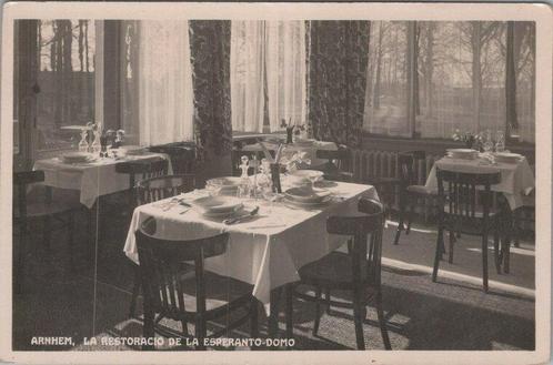 ARNHEM - La Restoracio de la Esperanto-Domo, Verzamelen, Ansichtkaarten | Nederland, Verzenden