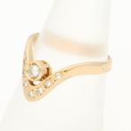 Ring - 18 karaat Geel goud Diamant (Natuurlijk), Sieraden, Tassen en Uiterlijk, Ringen, Nieuw