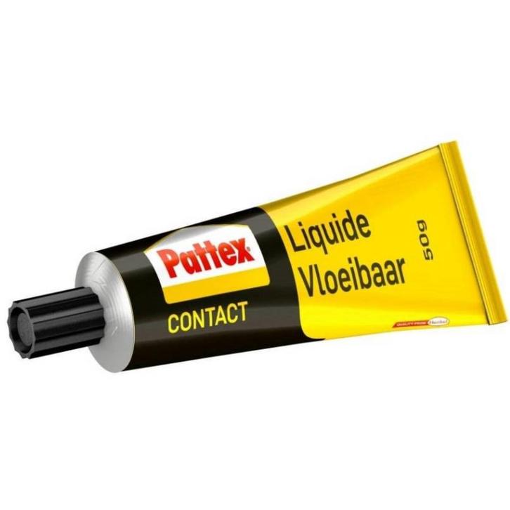 Pattex Transparante contactlijm - waterproof - flexibel -..., Doe-het-zelf en Verbouw, IJzerwaren en Bevestigingsmiddelen, Nieuw