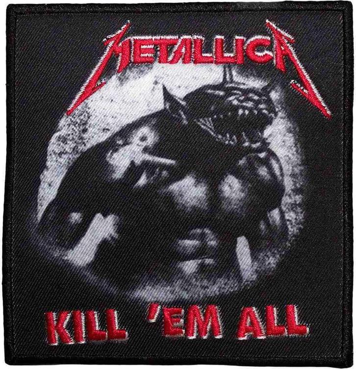 Metallica Kill Em All / Jump In The Fire Patch off. merch., Verzamelen, Muziek, Artiesten en Beroemdheden, Kleding, Nieuw, Ophalen of Verzenden