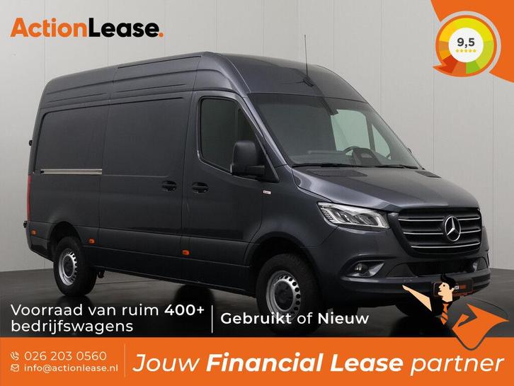 Mercedes Sprinter Bestelbus L2 H2 2024 Diesel Automaat, Auto's, Mercedes-Benz, Dealer onderhouden, Te koop, Zwart, Automaat, Financial lease