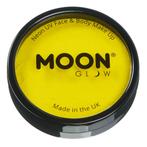 Moon Glow Neon UV Pro Face Paint Cake Pots Intense Yellow 36, Verzenden, Nieuw