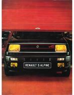1978 RENAULT 5 ALPINE BROCHURE NEDERLANDS, Boeken, Auto's | Folders en Tijdschriften, Nieuw, Author, Renault