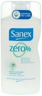 SANEX ZERO% NORMALE HUID DOUCHEGEL FLACON 250 ML, Verzenden, Nieuw