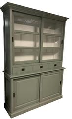 Buffetkast Engels groen Sittard 160cm, Ophalen of Verzenden, Nieuw